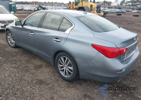 2014 Infiniti Q50 Premium z USA, uszkodzony, nr VIN JN1BV7AR7EM680269